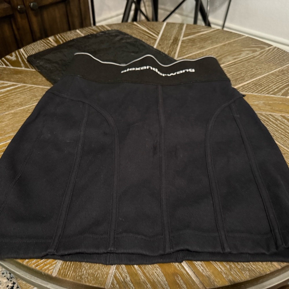 Alexander Wang Black Mini Skirt